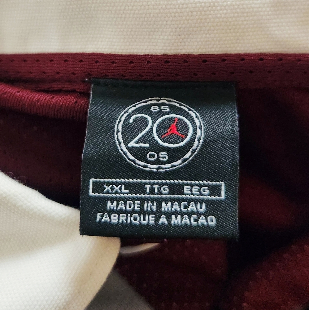 Jordan Jumpman 20th Anniversary 1985-2005 VTG Men's Polo Sweatshirt Size XXL - Picture 11 of 15